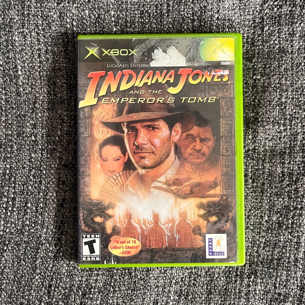 Indiana Jones and the‎ Emperor's Tomb Xbox Game